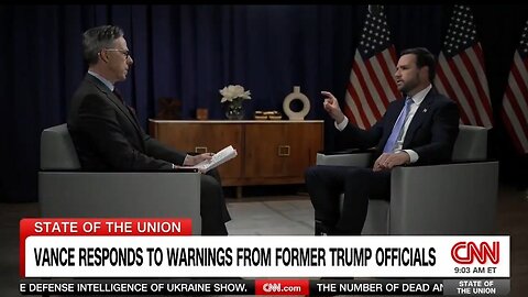 JD Vance SCHOOLS Jake Tapper On John Kelly's Fascist Comments