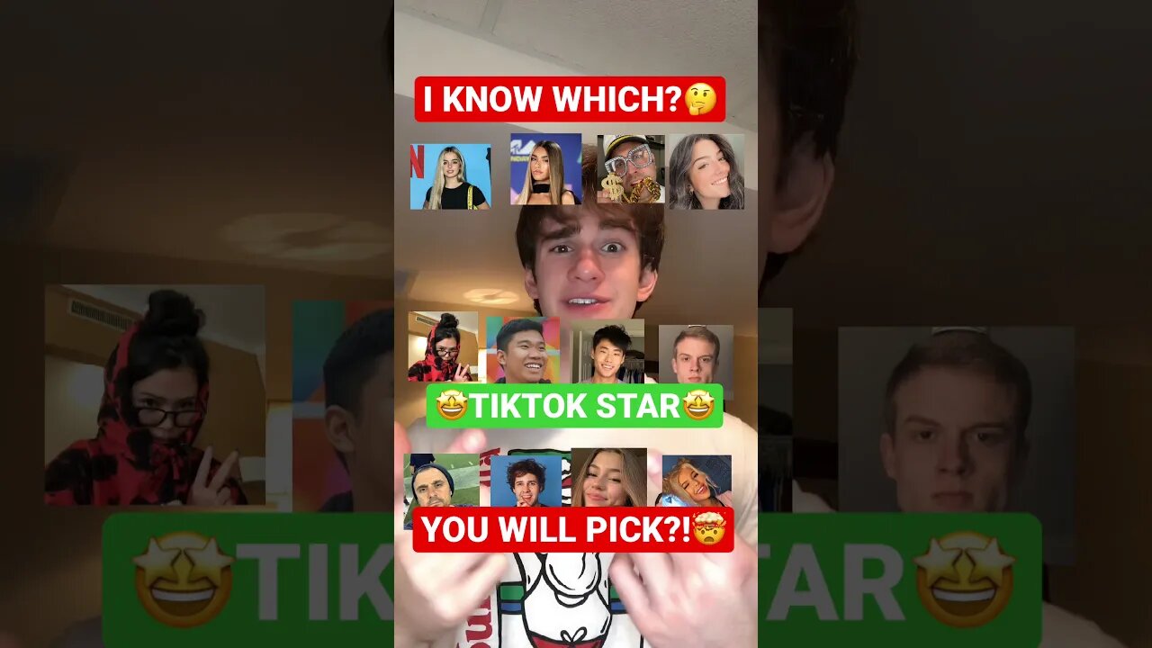 I KNOW your favourite TIKTOK star!🤩❤️#tiktok#mindread