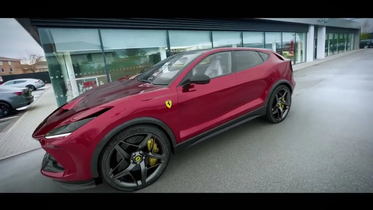 Ferrari SUV 2022 First Prototype 4K #ferrarisuv #ferrari