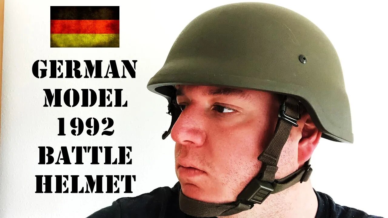 Helmets of the World: German Gefechtshelm M92 (Schuberth B826)