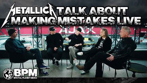 Metallica Talks About Making Mistakes During Live Shows