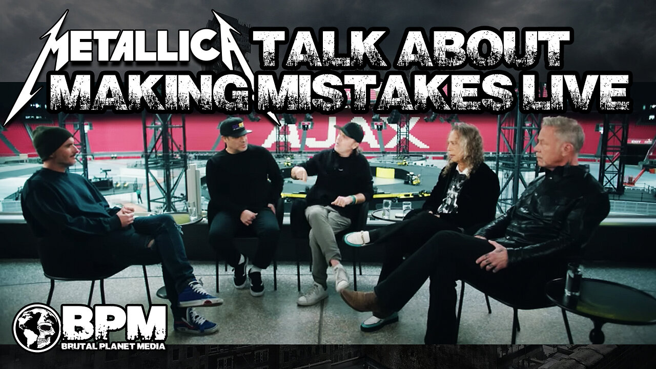 Metallica Talks About Making Mistakes During Live Shows