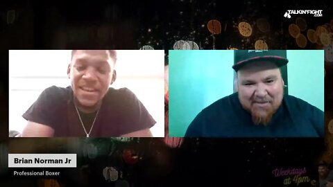Brian Norman Jr Interview | Knuckle Up with Mike Orr | Talkin Fight