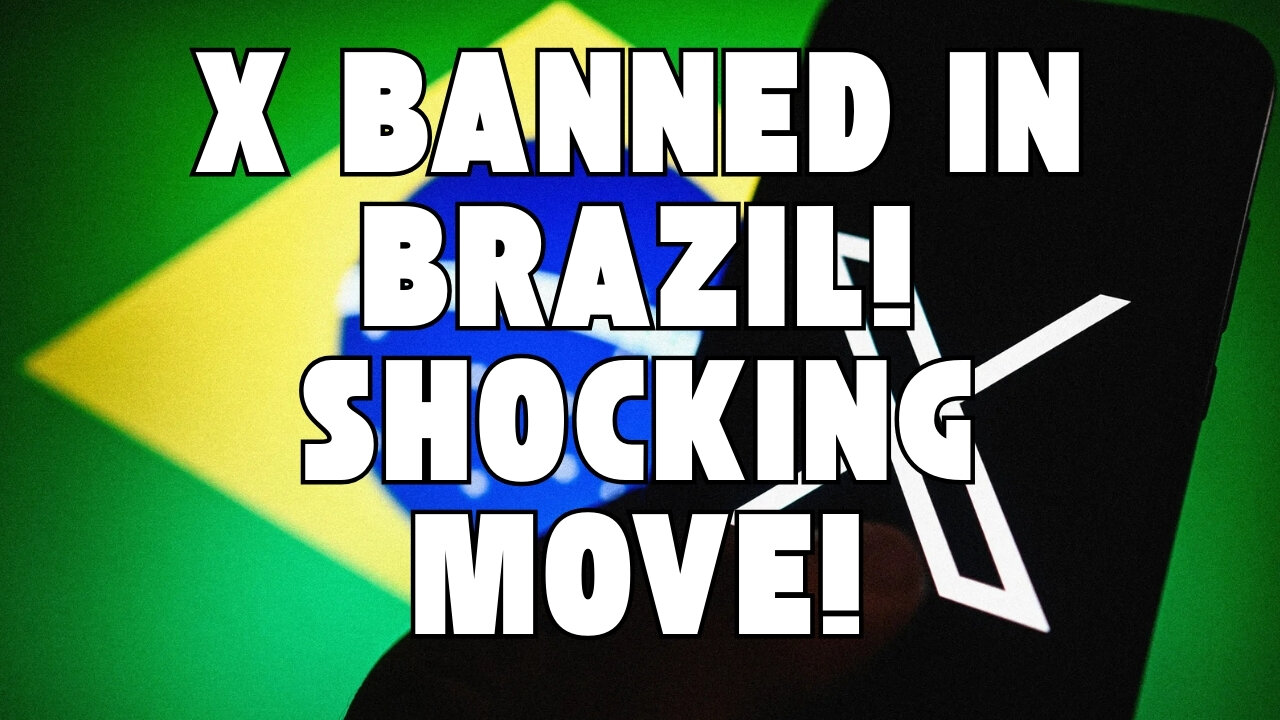 Brazil SHOCKS The World By Banning Elon Musk's X!