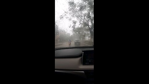 Heavy Rain Drive Through