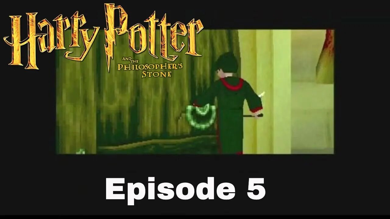 Harry Potter and the Sorcerer's Stone PS1 Episode 5 dungeons