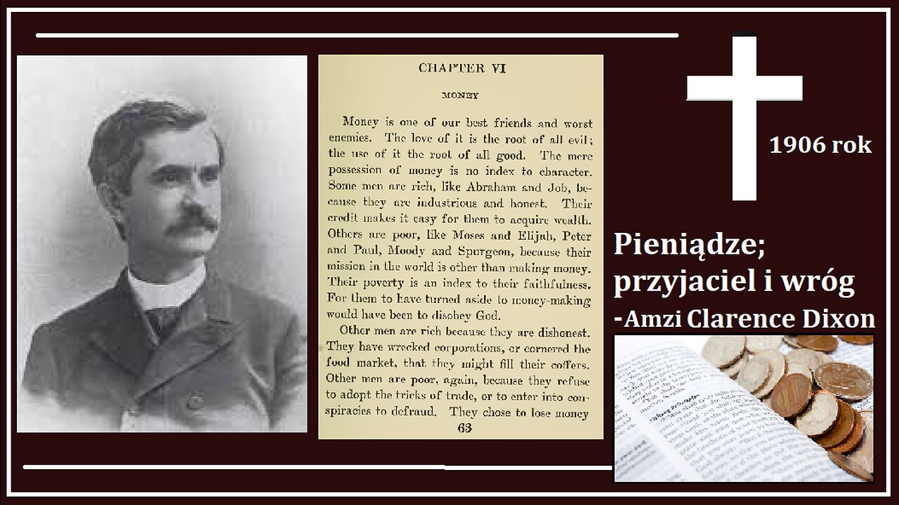 Pieniądze; przyjaciel i wróg - Azmi Clarence Dixon, 1906 rok, Lektor PL