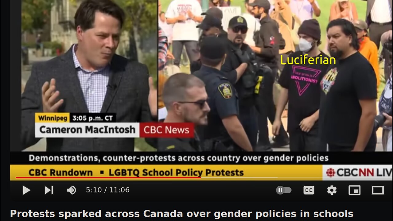 Dumb Protests Over Gay Shit Overwhelm Canadians Minds As Freemasons Secretly Collapse The Nation