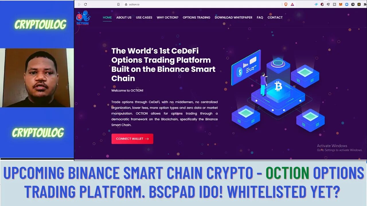 Upcoming Binance Smart Chain Crypto - Oction Options Trading Platform. Bscpad IDO. Whitelisted Yet?