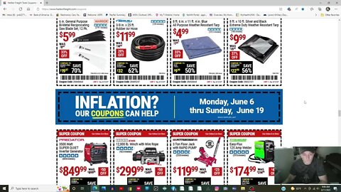 harbor Freight Extended Huge parking lot sale ends Sunday 12th