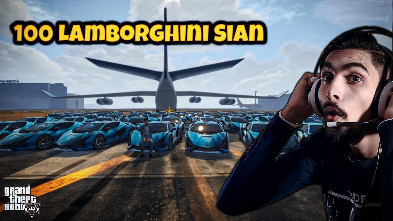 I Destroy The 100 Lamborghini Sian | #6 | Gta 5