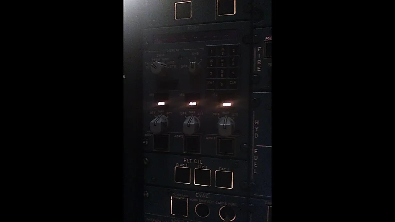 ADIRU Alignment on Airbus A320 From the MCDU