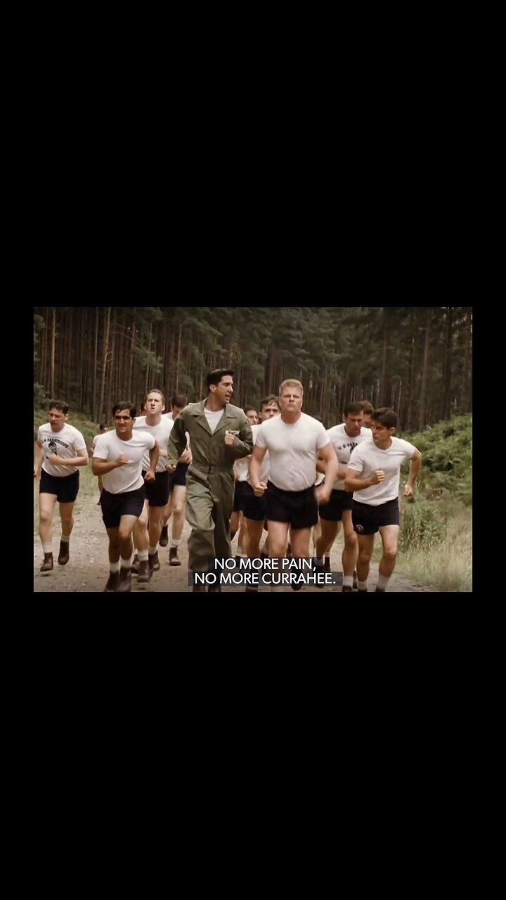 Band of Brothers spaghetti run Hi Yo Silver #bandofbrothers #scenes #clips