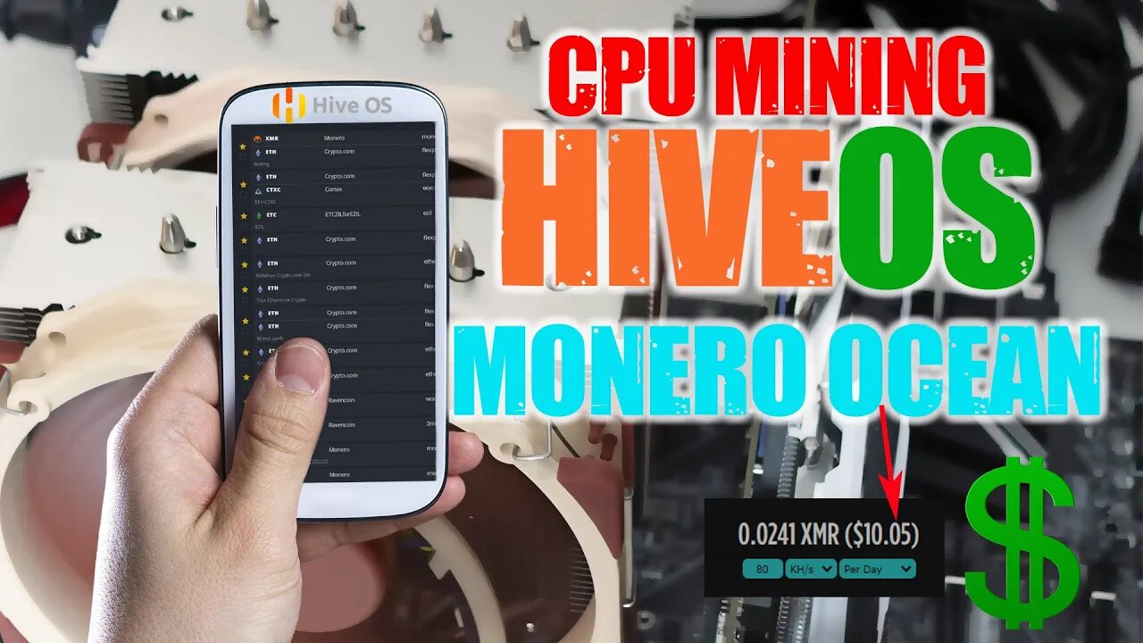 CPU Mining HiveOS | MoneroOcean