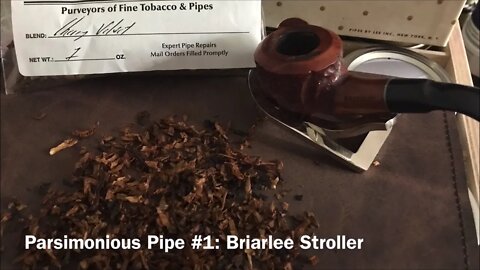 Parsimonious Pipe #1: Briarlee Stroller