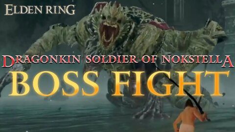 Elden Ring Dragonkin Soldier of Nokstella Boss Fight