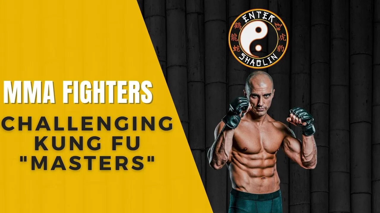 WTF ? MMA Fighters Challenging Kung Fu Masters