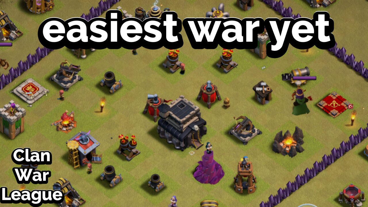 EASIEST WAR YET | Clash Of Clans