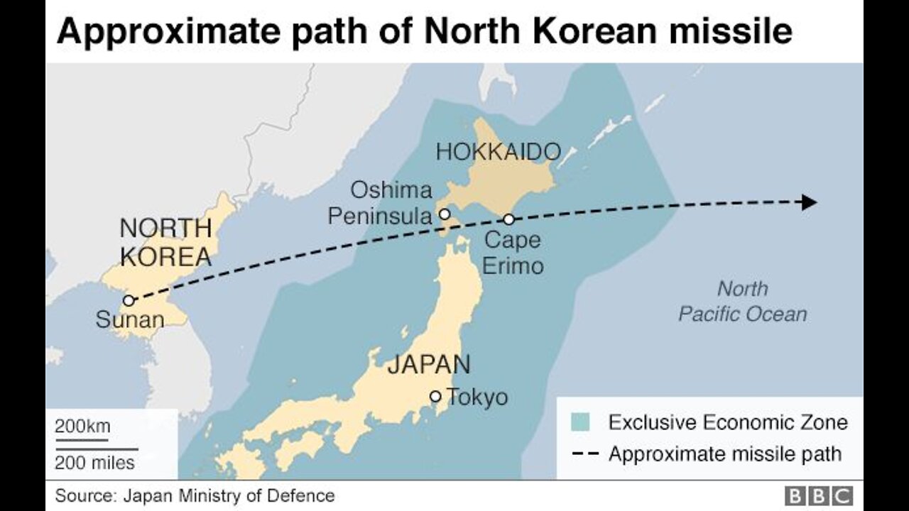 North Korea Just Fired A Missile Over Japan!!!