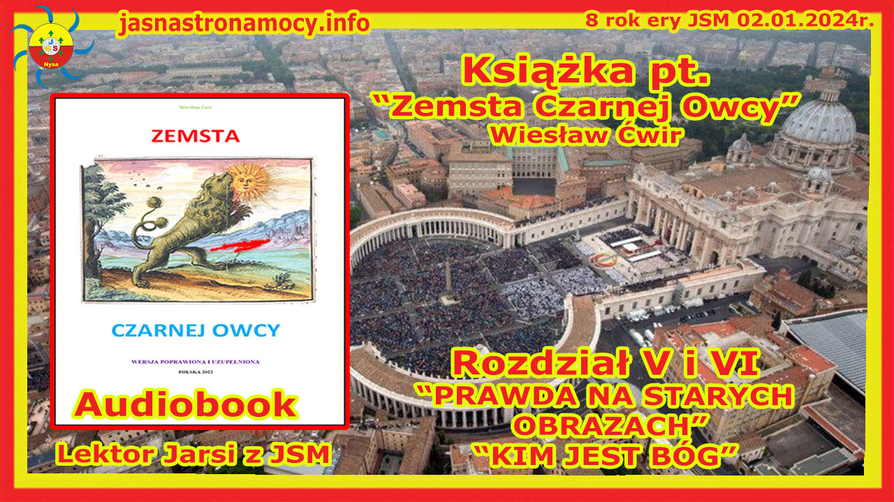 Książka pt. Zemsta Czarnej Owcy AUDIOBOOK Rozdział 5 i 6 Prawda na starych obrazach Kim jest Bóg?