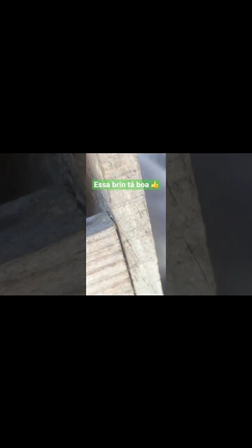 Brincando no banquinho ! 🤗🤗