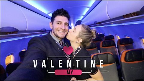 Flight attendant Valentine Day Layover