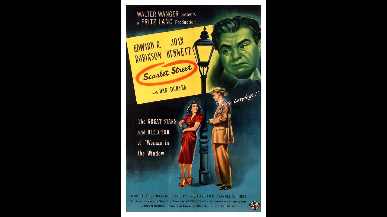 Scarlet Street (1945) | Directed by Fritz Lang