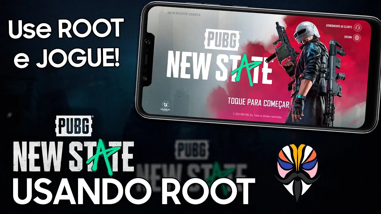 COMO JOGAR PUBG NEW STATE COM MAGISK INSTALADO! | JOGUE PUBG NEW STATE COM ROOT!