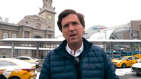 Tucker Carlson compares a subway in Moscow to those in America.