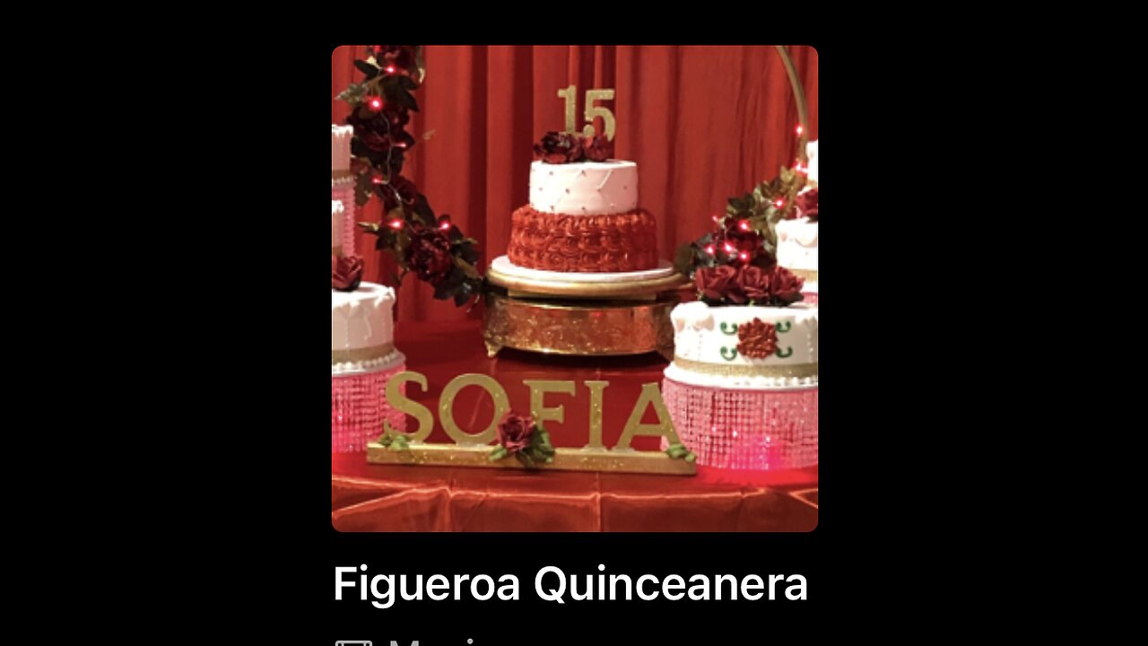 15 Year Old Birthday Celebration “ Figueroa”