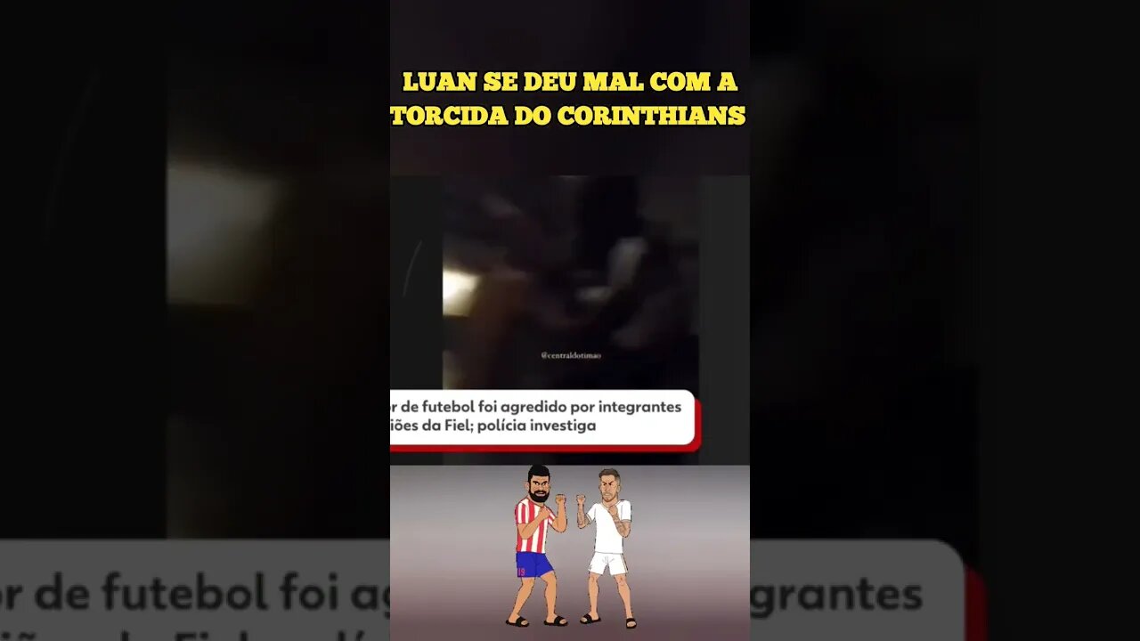 Luan sendo agredido e intimidado por torcedores do Corinthians em estacionamento de motel em SP😱😱😱