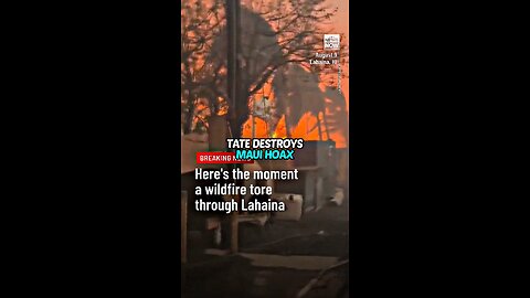 If Andrew Tate asked you “Do you believe the media?” what would you say? Maui Conspiracy Exposed