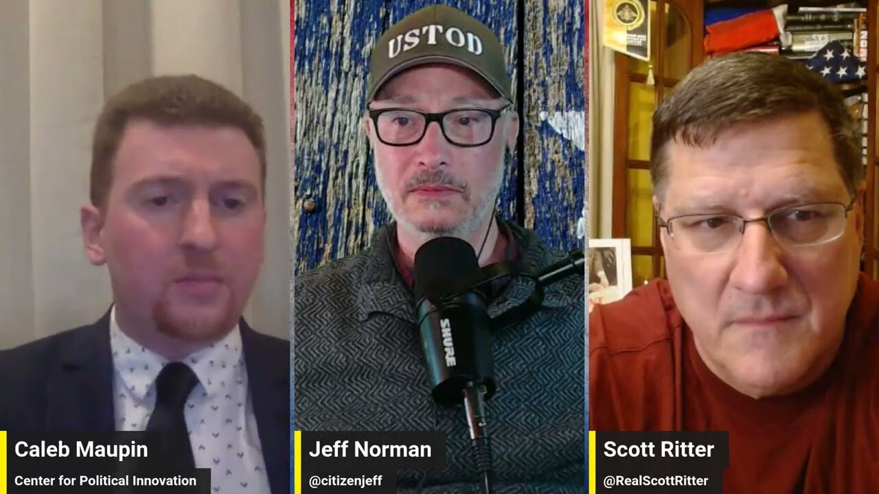 Scott Ritter : with new ally Caleb Maupin