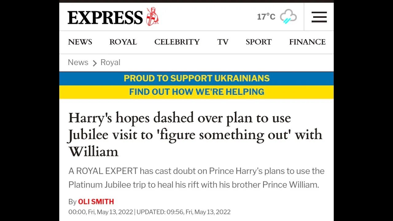 25 Harry's hopes dashed