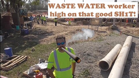 PROTECTED CLASS of PUBLIC SERVANTS County WASTE WATER worker must be high on good sh!t Zephyrhills