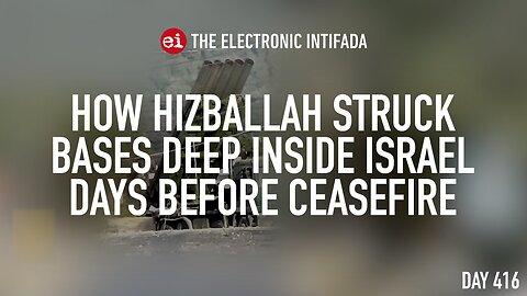 How Hizballah struck bases deep inside Israel days before ceasefire, with Jon Elmer