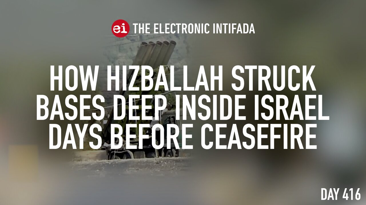 How Hizballah struck bases deep inside Israel days before ceasefire, with Jon Elmer