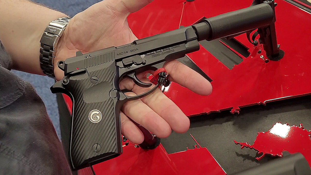 Old School Throwback 380 Handguns: Girsan MC14G84 and MC14BDA at NRAAM 2024