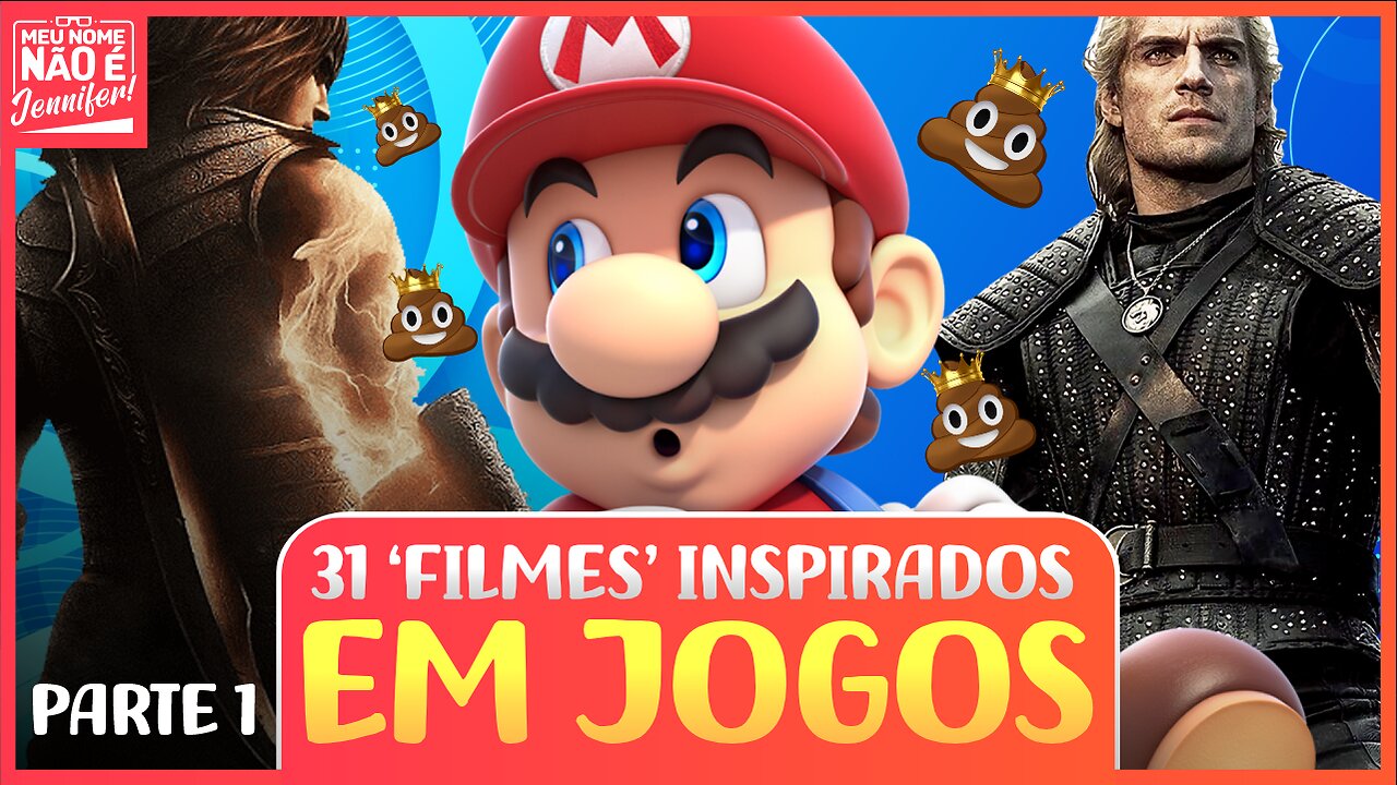 FILMES e SÉRIES que foram INSPIRADOS em JOGOS! Part1