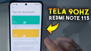 Como ATIVAR TELA DE 90Hz no Redmi Note 11s