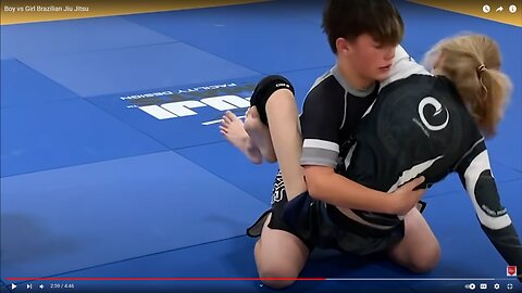 Boy vs Girl Brazilian Jiu Jitsu