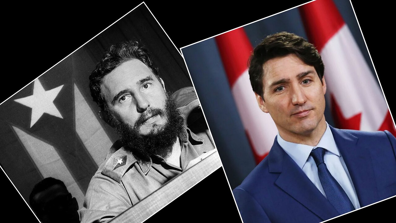 Fidel Castro & Justin Trudeau