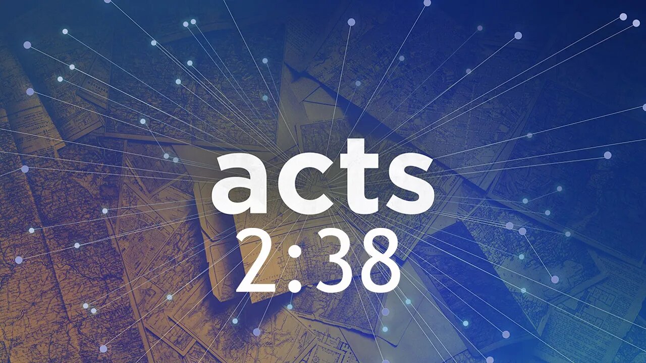 Acts 2:38 | Pastor Anderson