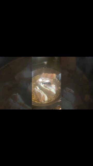 I’m done with bacon! 👉🏼 pork belly 😛