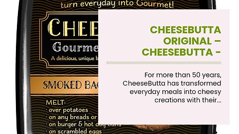 CheeseButta Original – CheeseButta - Gourmet Products