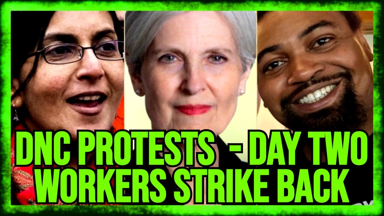 LIVE: DNC PROTESTS, DAY 2 - Workers Strike Back Rally w/ Jill Stein, Kshama Sawant, Nick Cruse