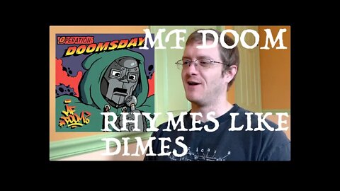 MF Doom - Rhymes Like Dimes (REACTION!) 90s Hip Hop Fan Reacts