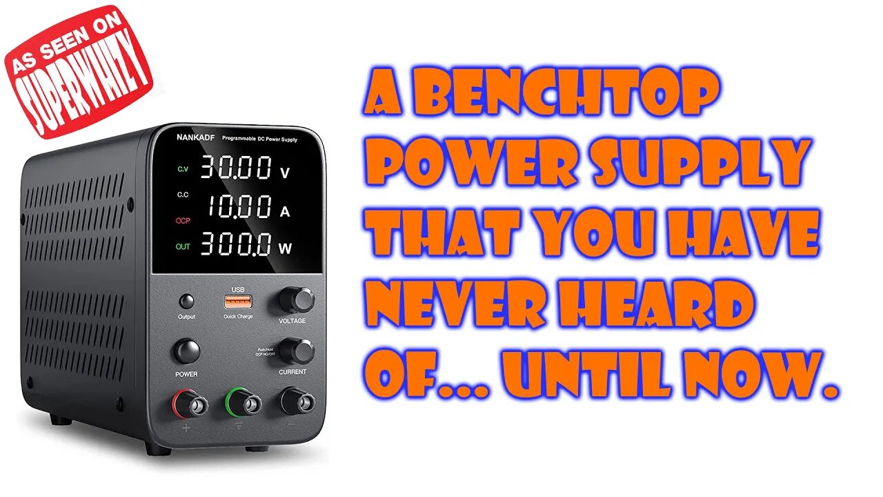 Benchtop power supply