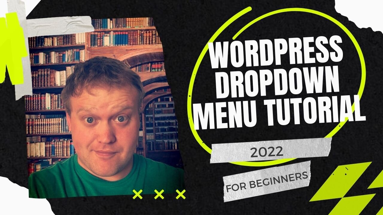 How To Create A Drop Down Menu In WordPress 2022 #008