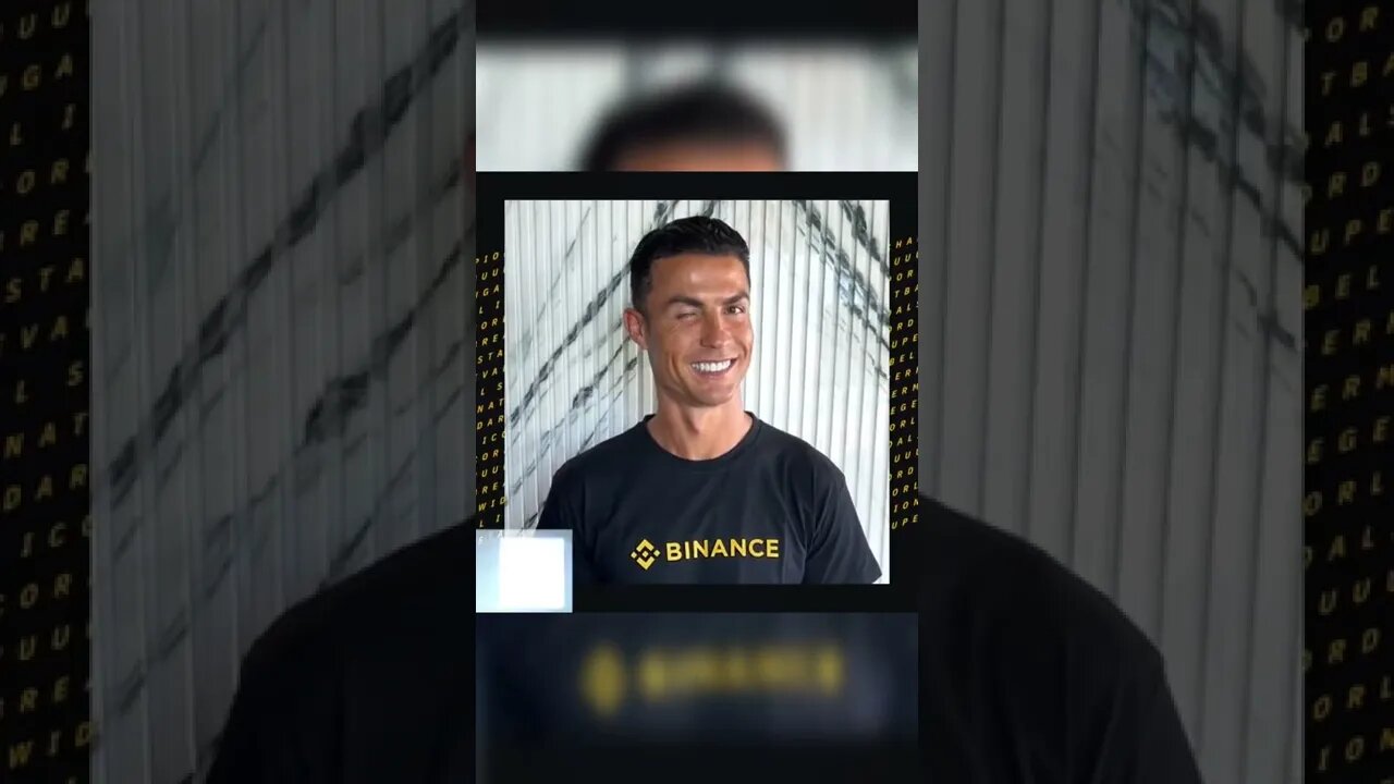 Cristiano Ronaldo fortalecendo a comunidade Web3 [SENSACIONAL] #shorts